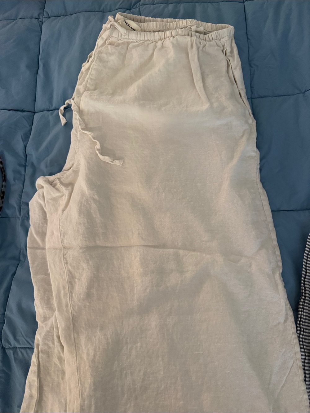 Everlane LINEN Wide Leg Pants, Never Worn